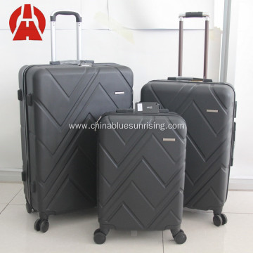 Wholesale ABS PC travel set customized trolley luggage